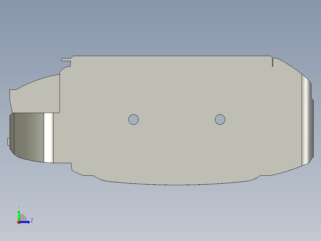 基恩士SJ-F030_kc图纸模型左视图