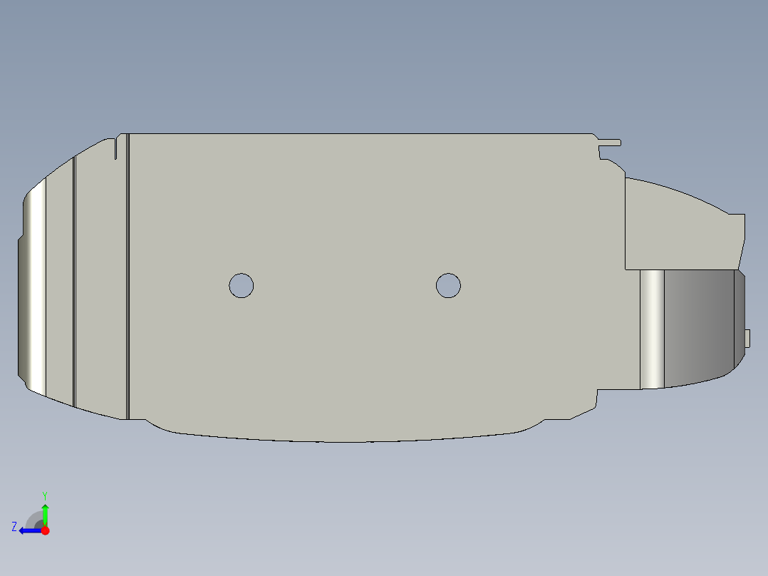 基恩士SJ-F030_kc图纸模型右视图