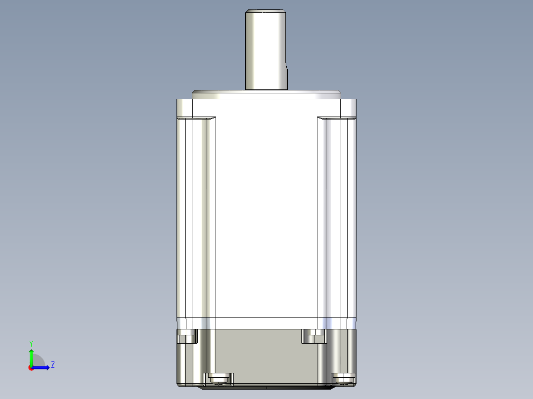 电机MS6H-60TH30B3-20P4.IGS左视图