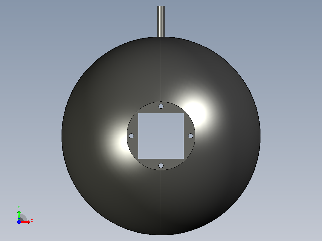 基恩士CA-DDB8_kc图纸模型前视图
