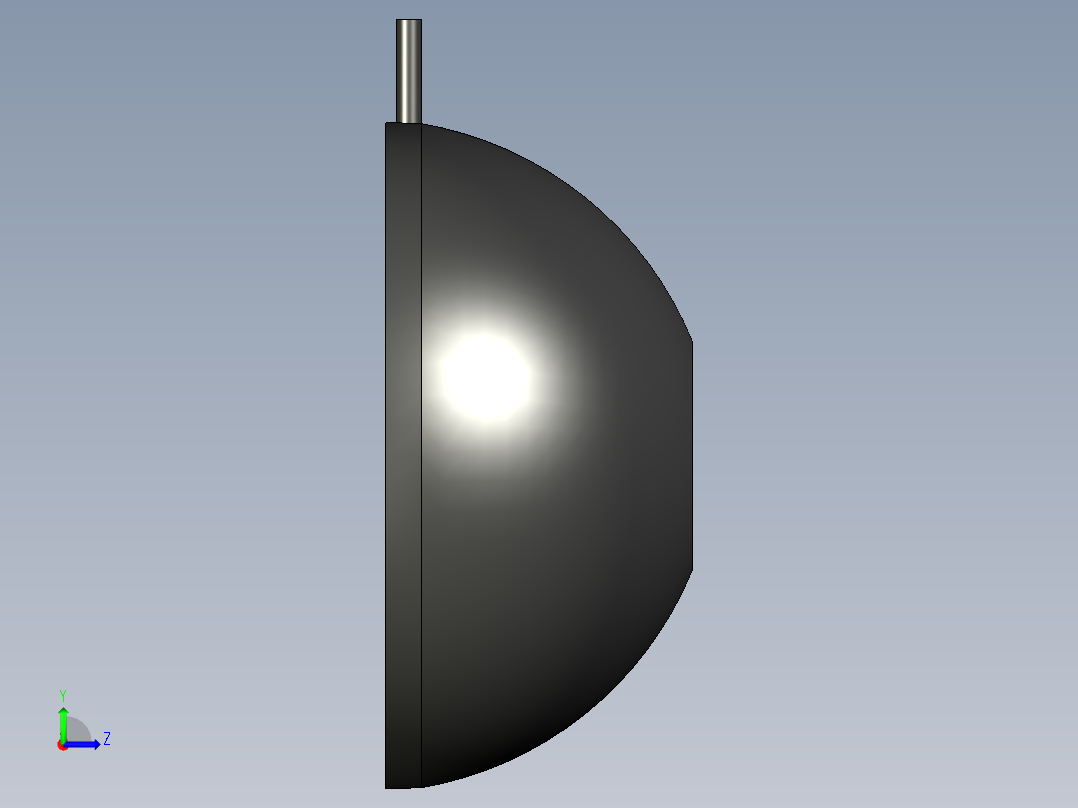 基恩士CA-DDB8_kc图纸模型左视图