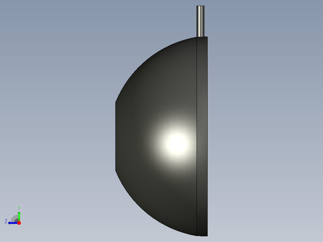 基恩士CA-DDB8_kc图纸模型右视图
