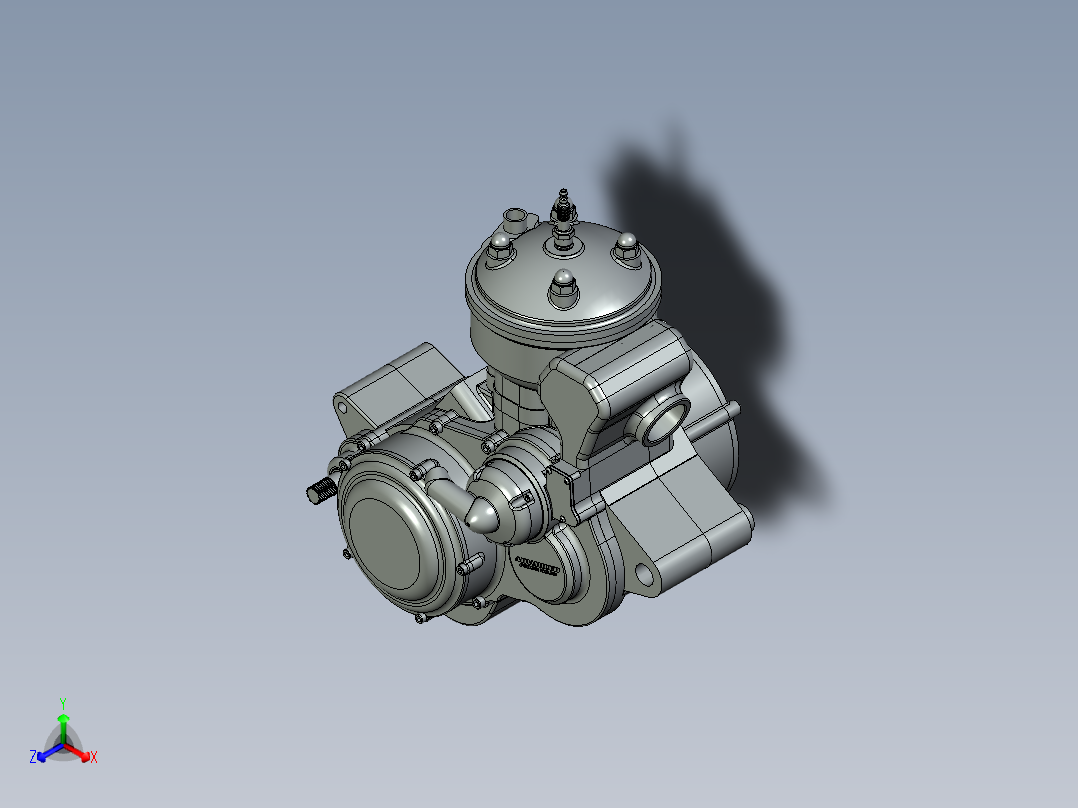 300cc<span style='color: red'>摩托车</span>发动机