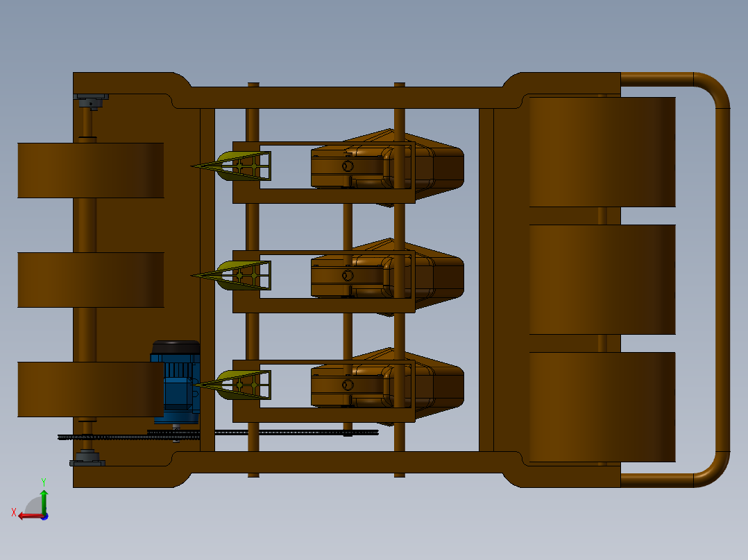 小型马铃薯播种机三维SW模型+CAD1281795===150后视图