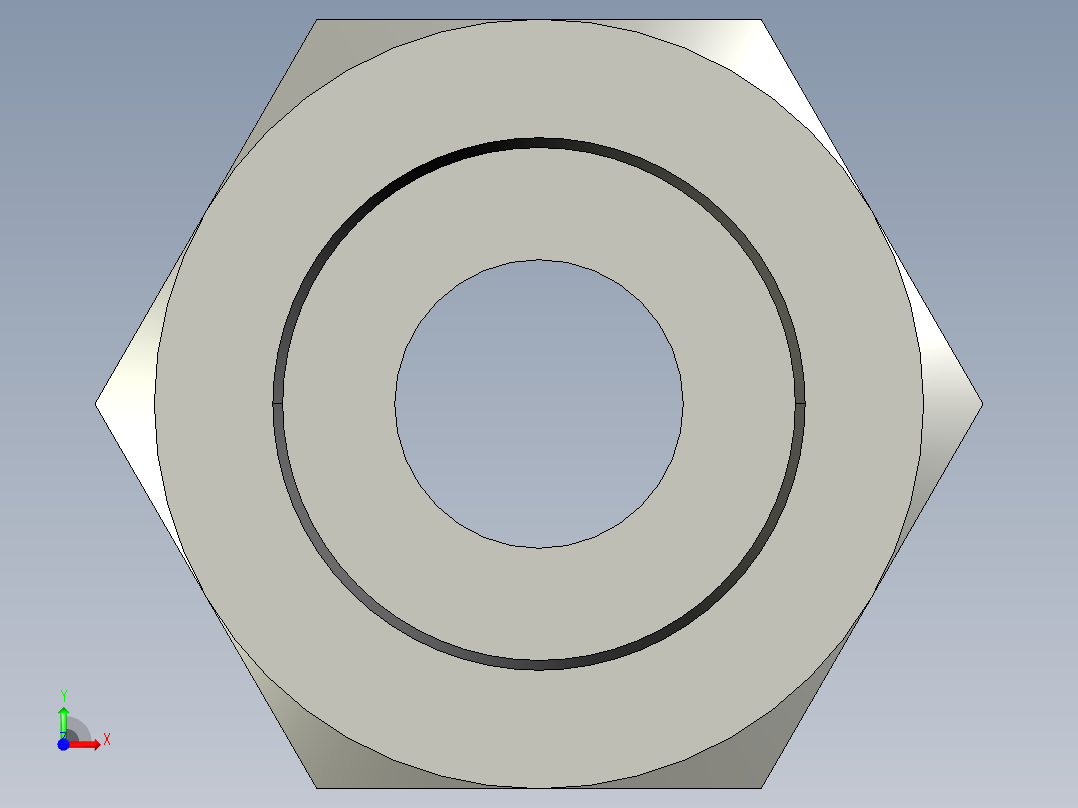 卡套式工业通用硬管接头8-8_gbu-s前视图