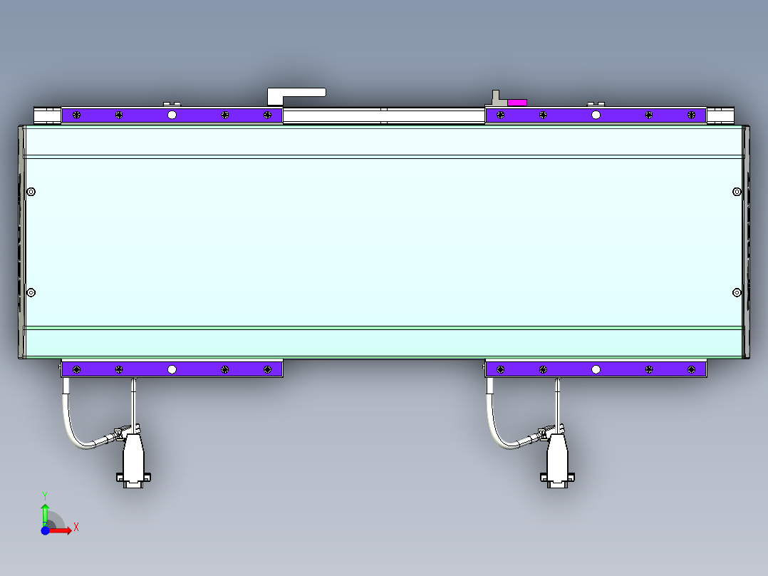 威洛博VL系列直线电机模组-2VL22H3-S150前视图