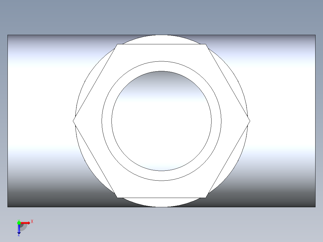 船舶管路系统SeaCor_Molded_ReducingTee_SxSxS_37J201339_3in x 2.5in俯视图