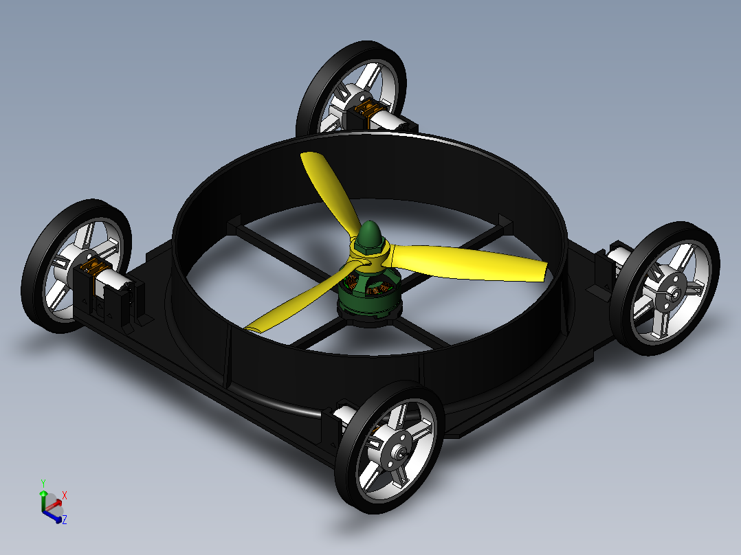 爬墙机器人6英寸三刀设计