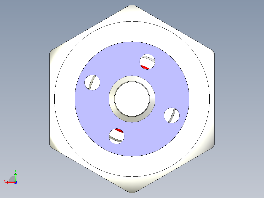 NOVOTECHNIK直线位移传感器TIM - 系列- 带螺纹式法兰后视图