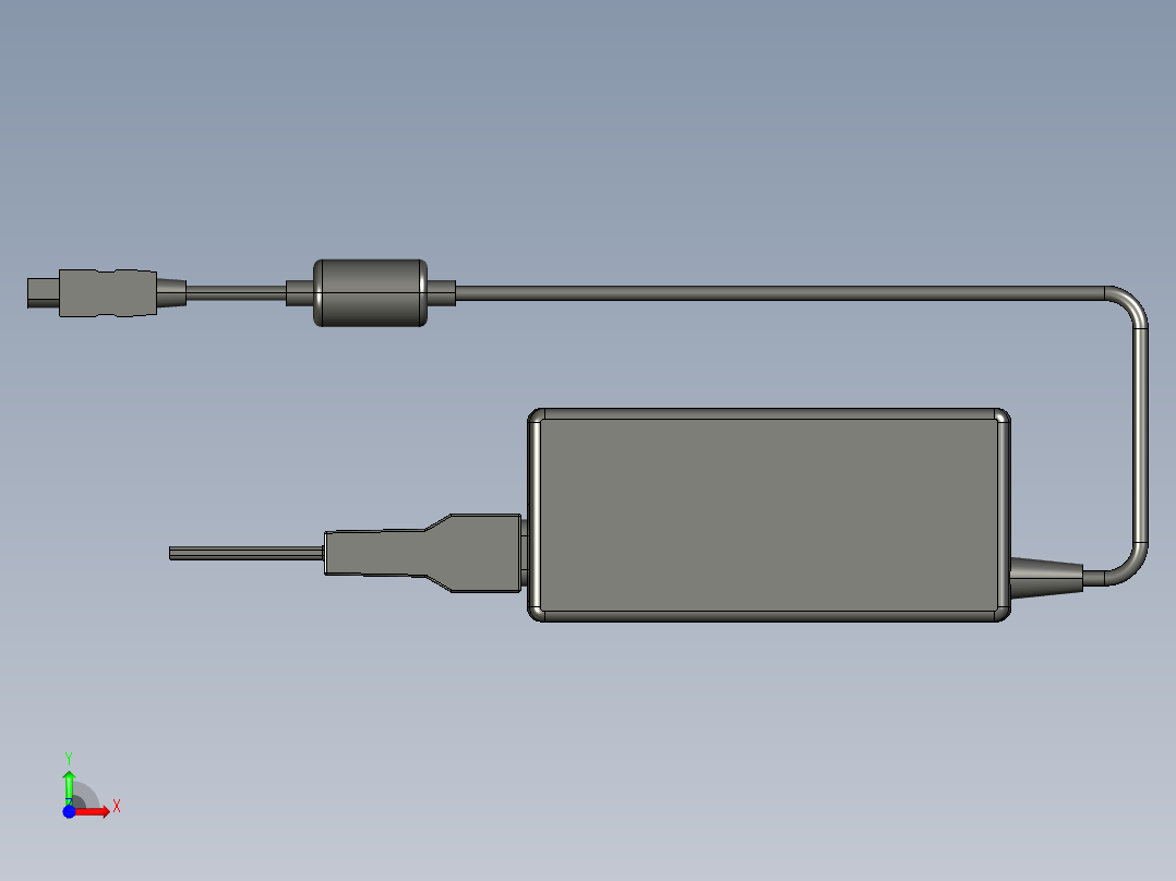 基恩士SJ-U2_eng_kc图纸模型前视图