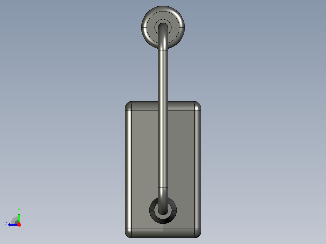 基恩士SJ-U2_eng_kc图纸模型右视图