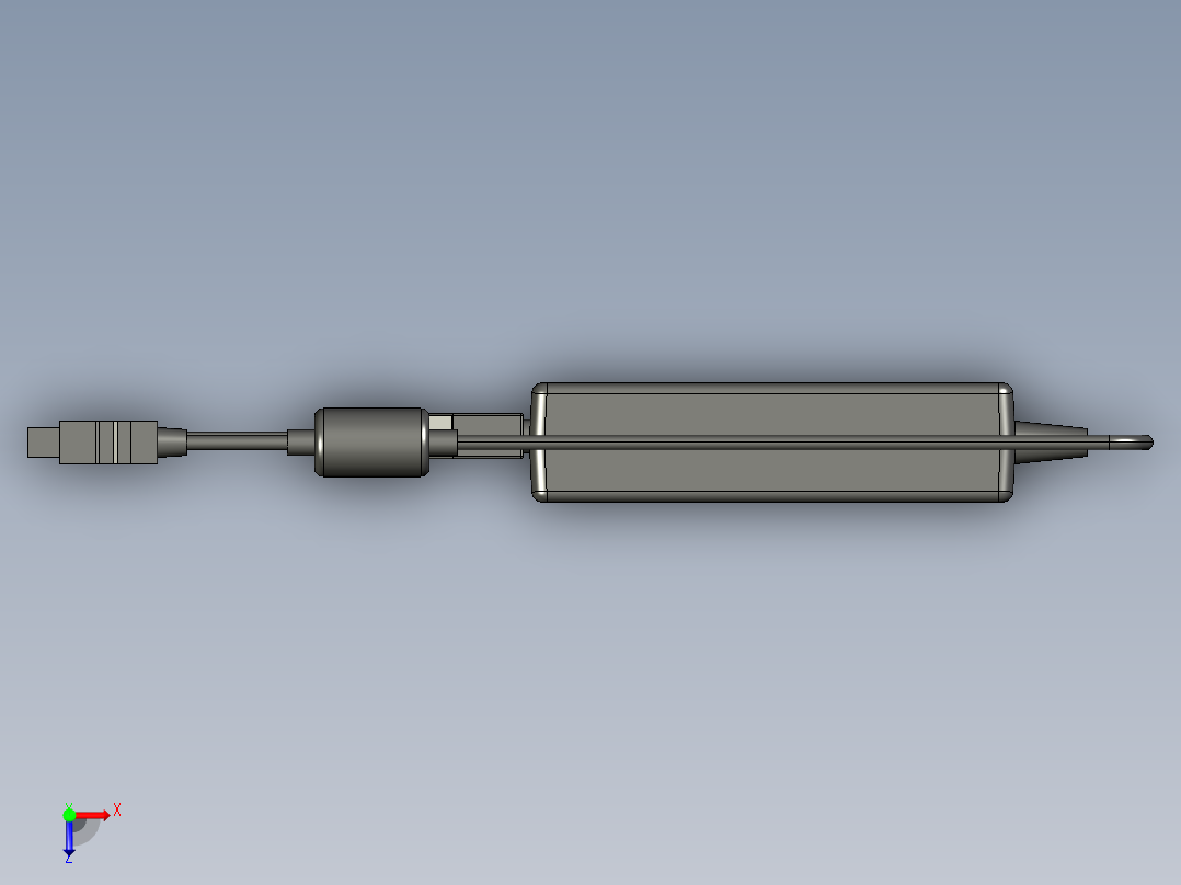 基恩士SJ-U2_eng_kc图纸模型俯视图