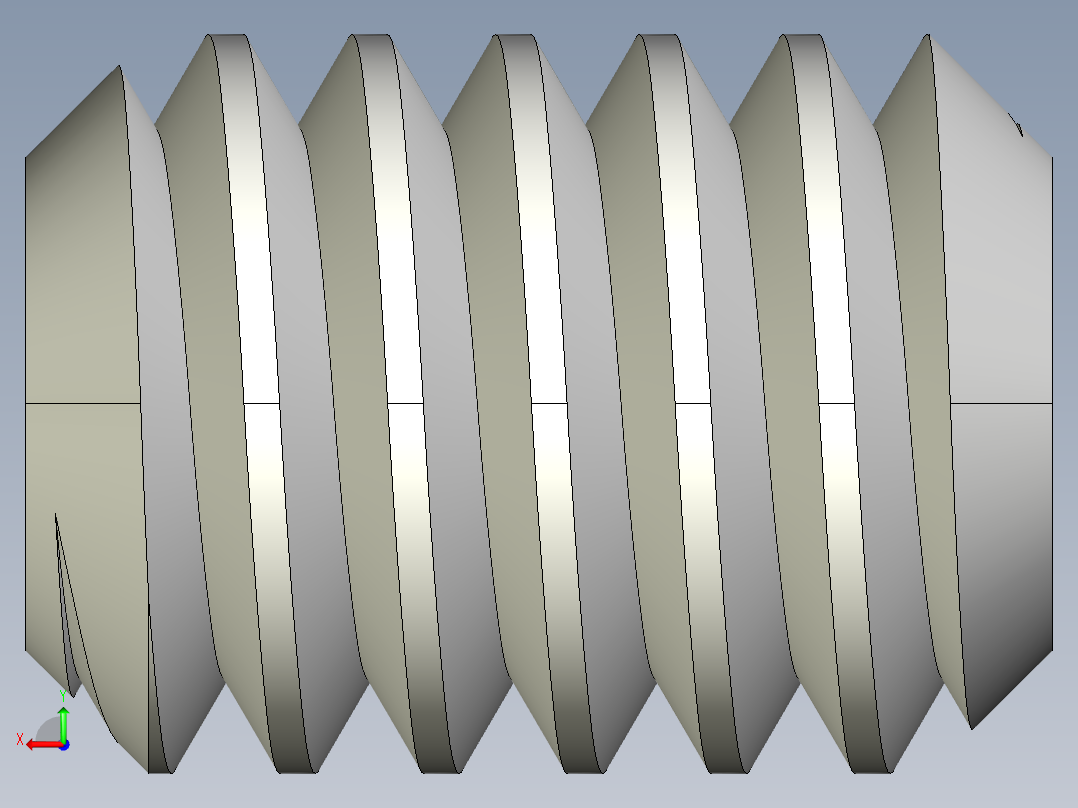 DIN 913-ISO 4026 固定螺钉-M1.8 L=2.5.STEP后视图