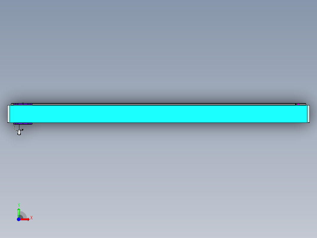 威洛博VL系列3d模型模组VL17E2Y-S2650前视图