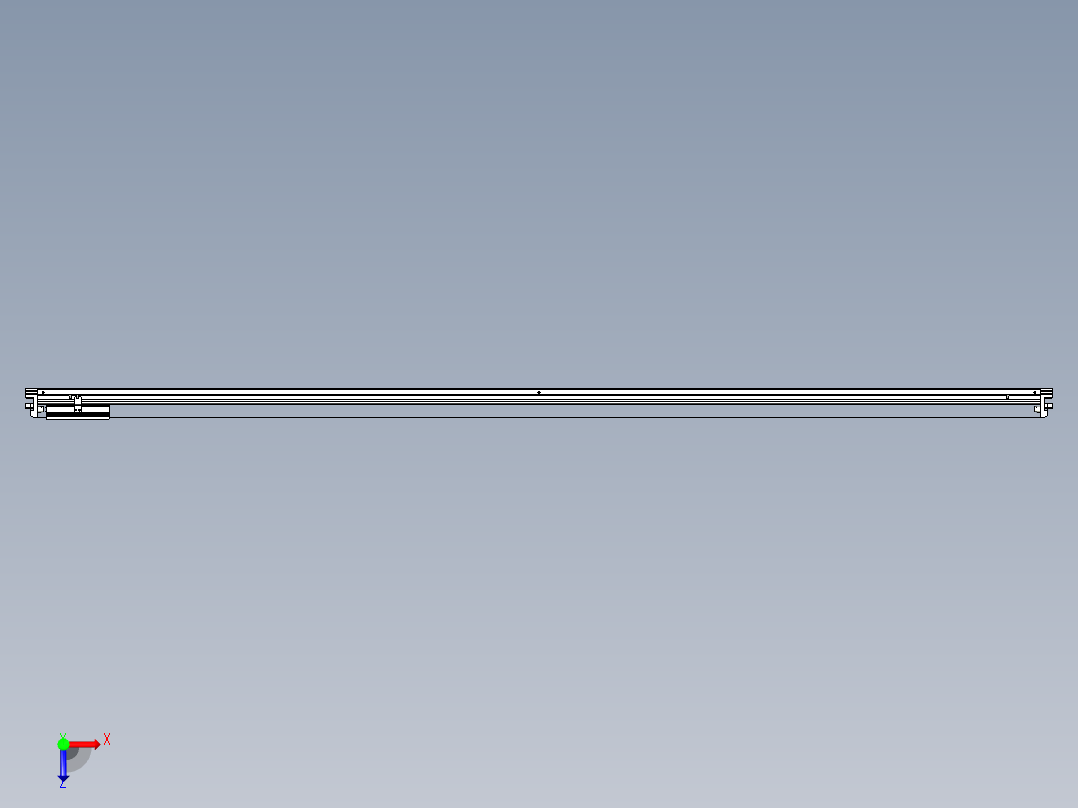 威洛博VL系列3d模型模组VL17E2Y-S2650俯视图