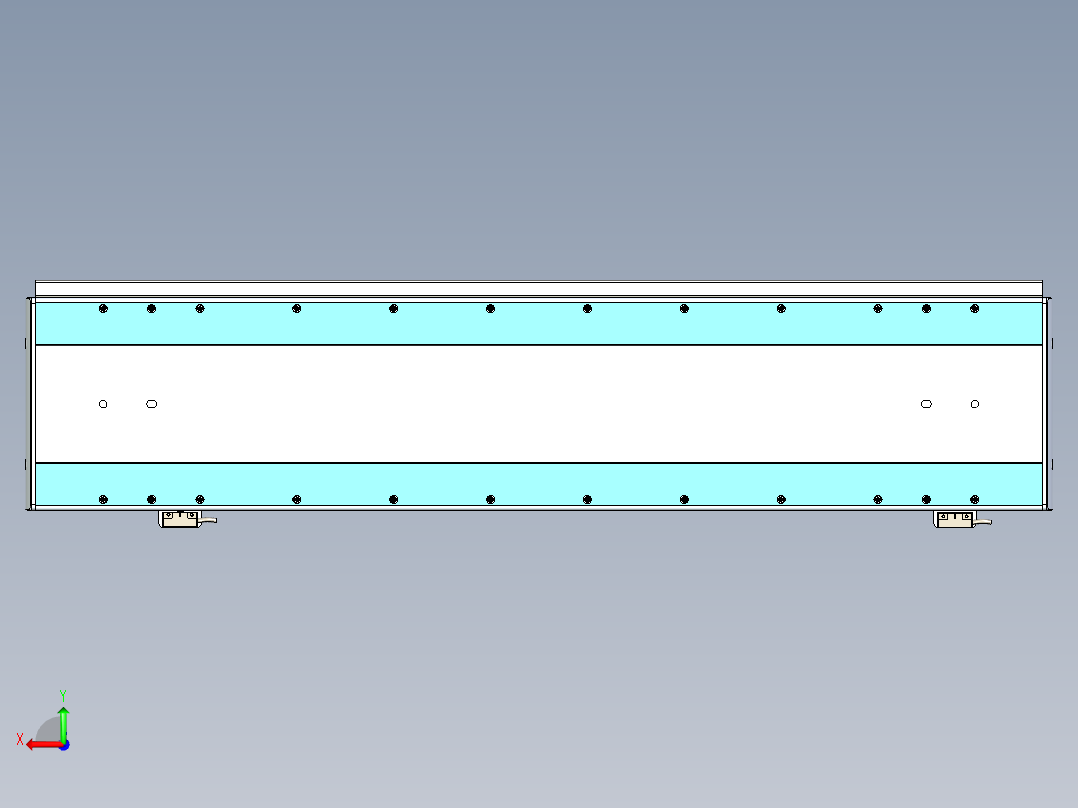 威洛博LC系列3d模型模组2LC22H2Y-S550后视图
