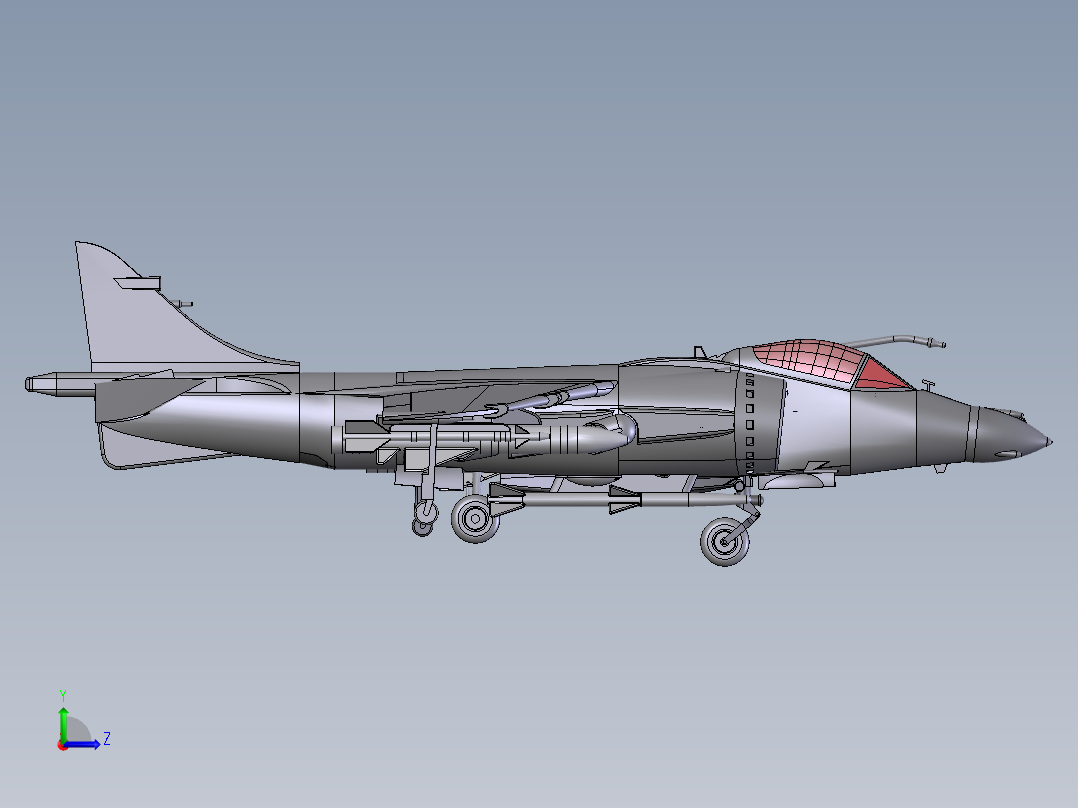 飞机1 (14)左视图