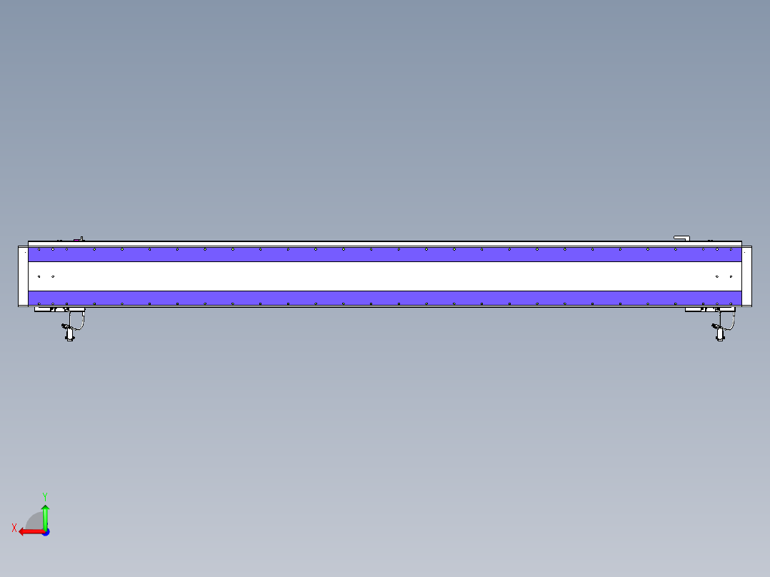 威洛博VL系列3d模型模组2VL22H2Y-S2150后视图