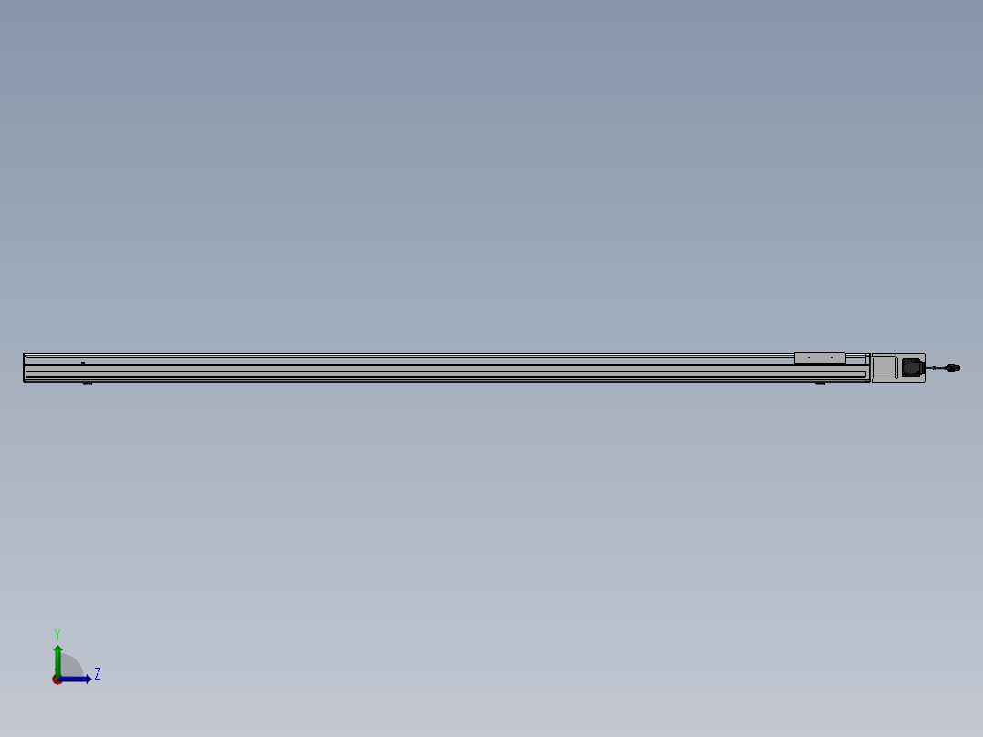 精密模组MT100-L78-1600-R-M10-C4左视图