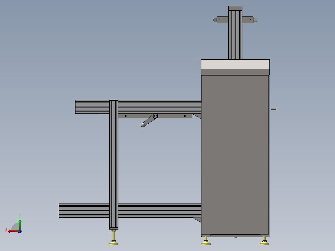 SMT上板机后视图