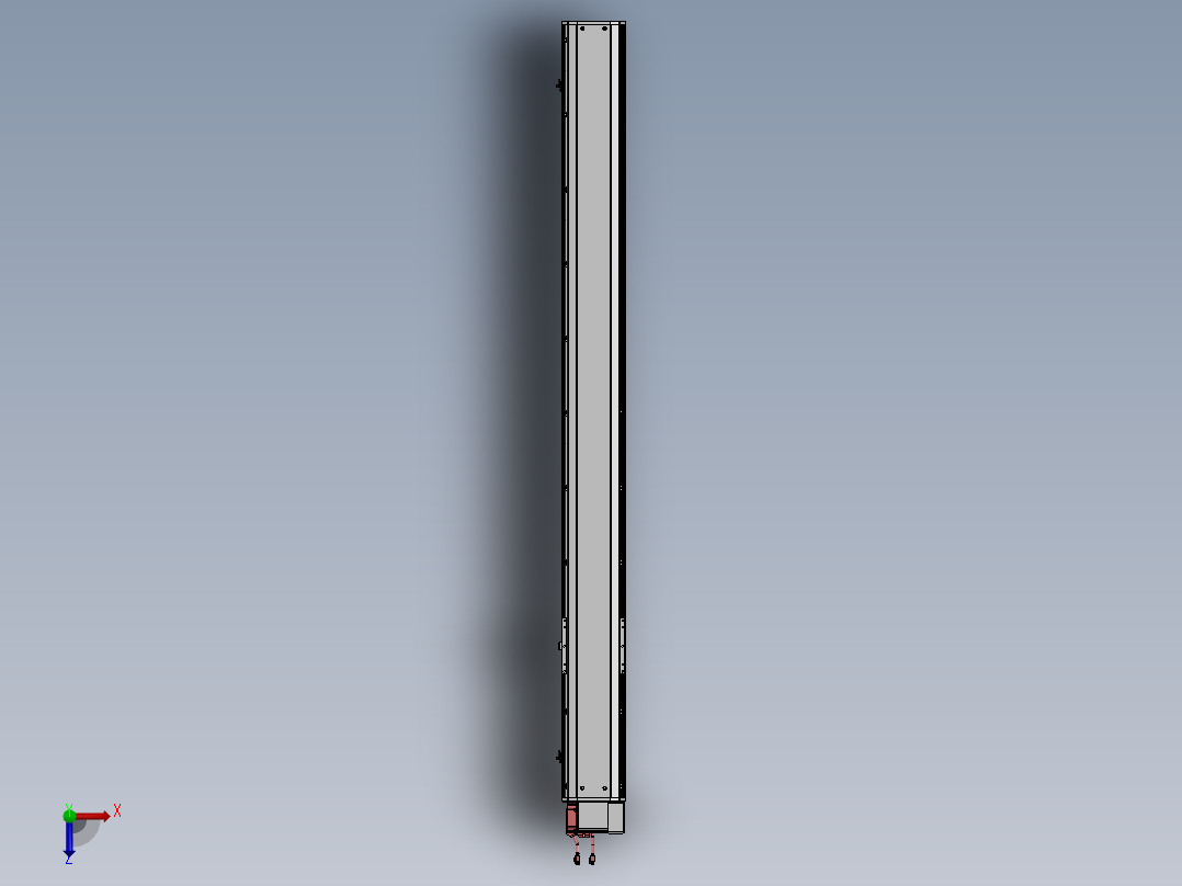 精密模组MT170-L125-1800-RD-M75-C4俯视图