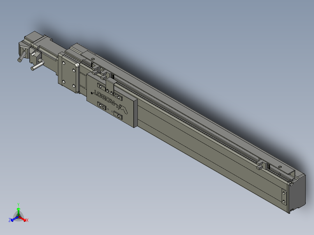 威洛博VT6-S360-BC-P10正等轴测图