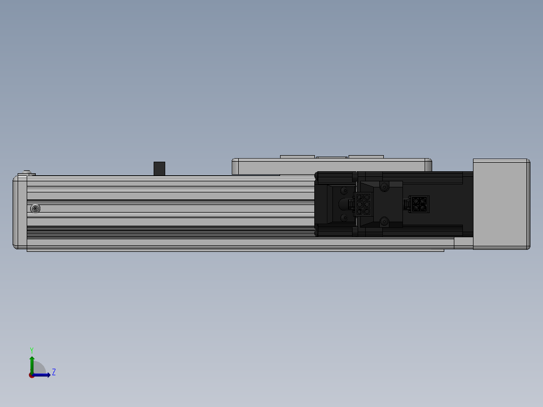 精密模组MY60-T10-100L-BR-P10B-C4-C左视图