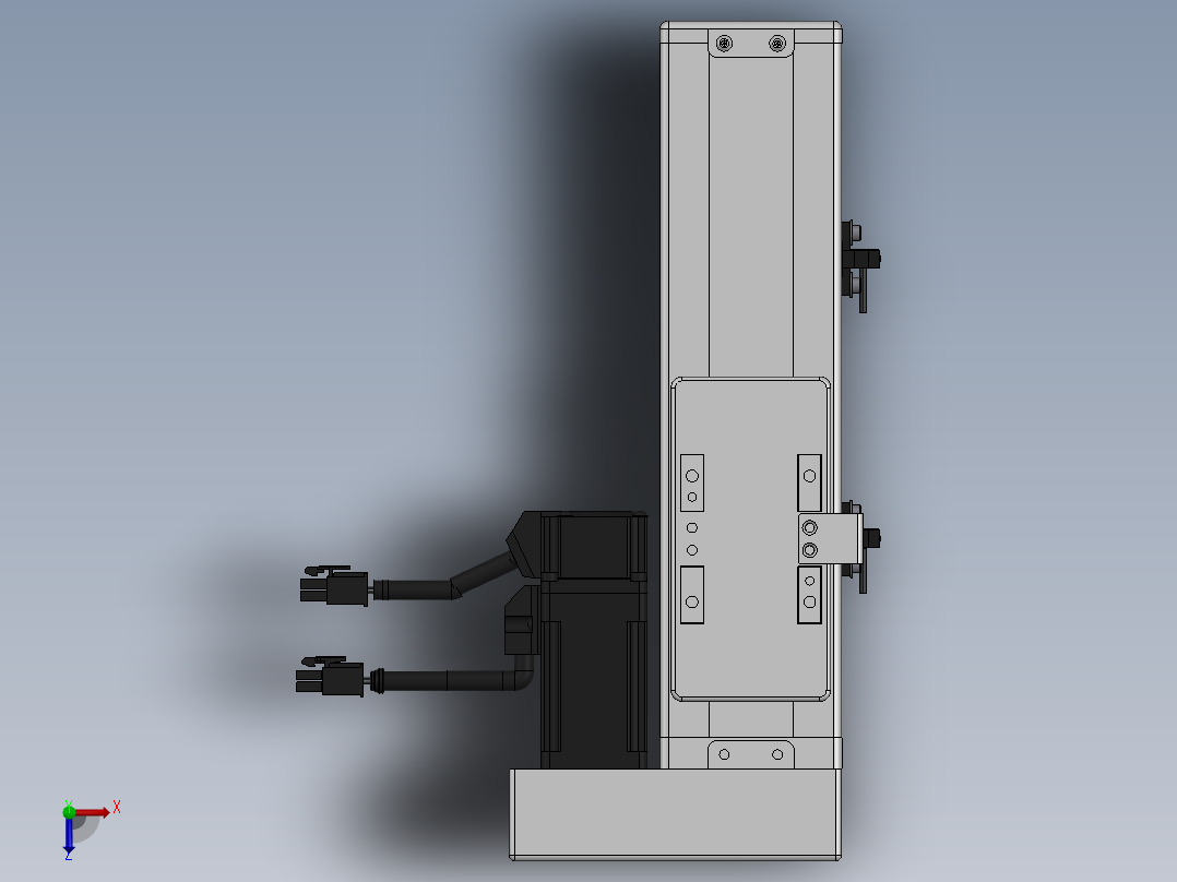 精密模组MY60-T10-100L-BR-P10B-C4-C俯视图