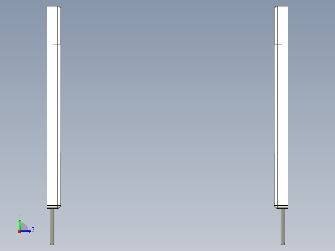 安全_区域传感器HAL0820_3D左视图
