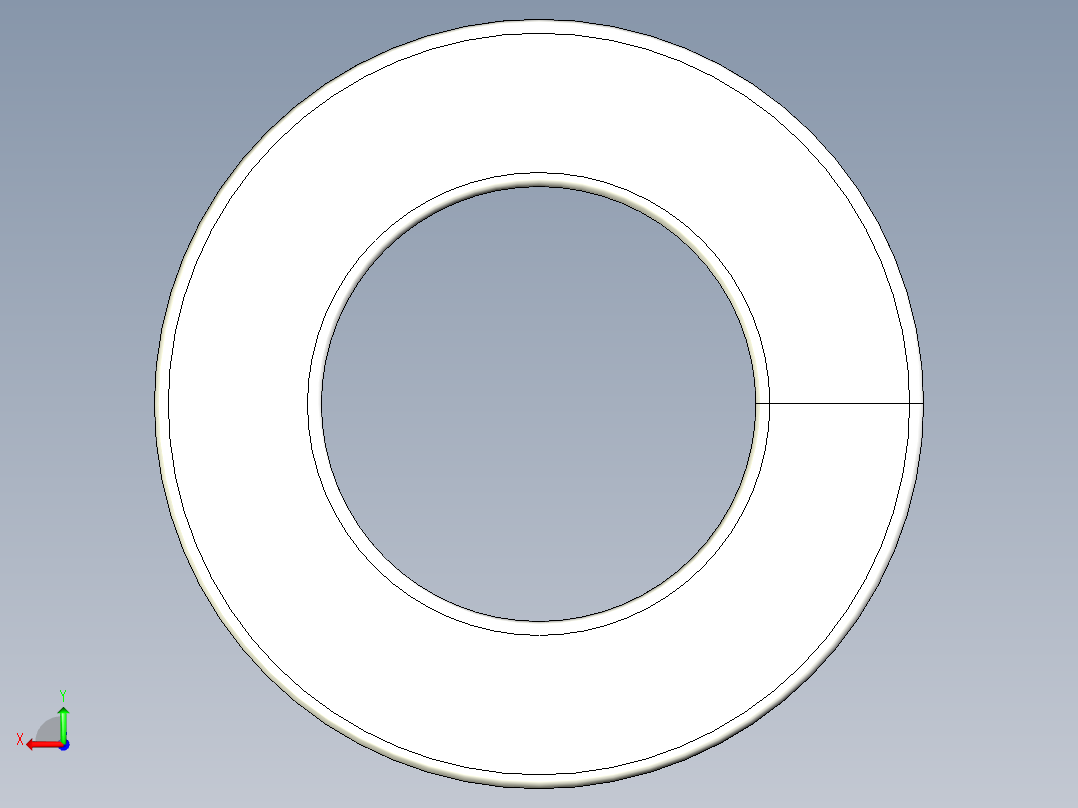 弹簧垫圈-M3后视图