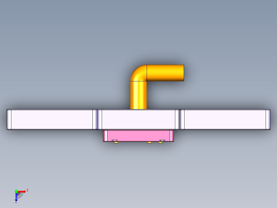 SIVA-DY-笔记本CNC工装夹具三维模型CNC2-161222俯视图