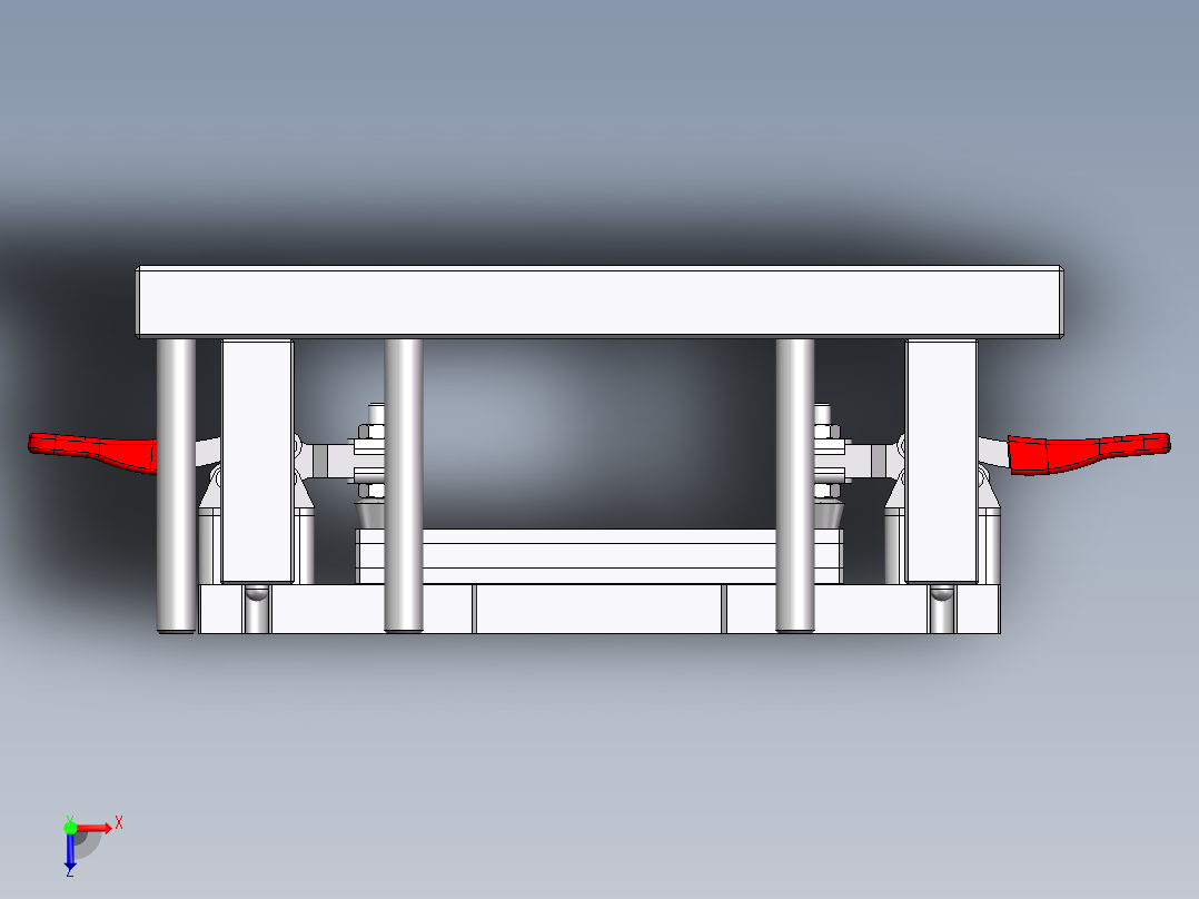 A108-LOGO焊接治具俯视图