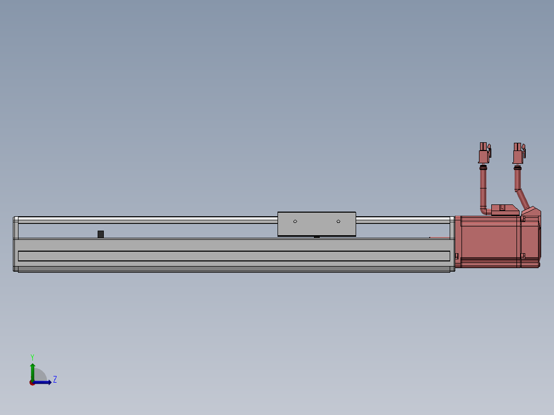 精密模组MY120-T10-250L-BC-P20B-C4-C左视图