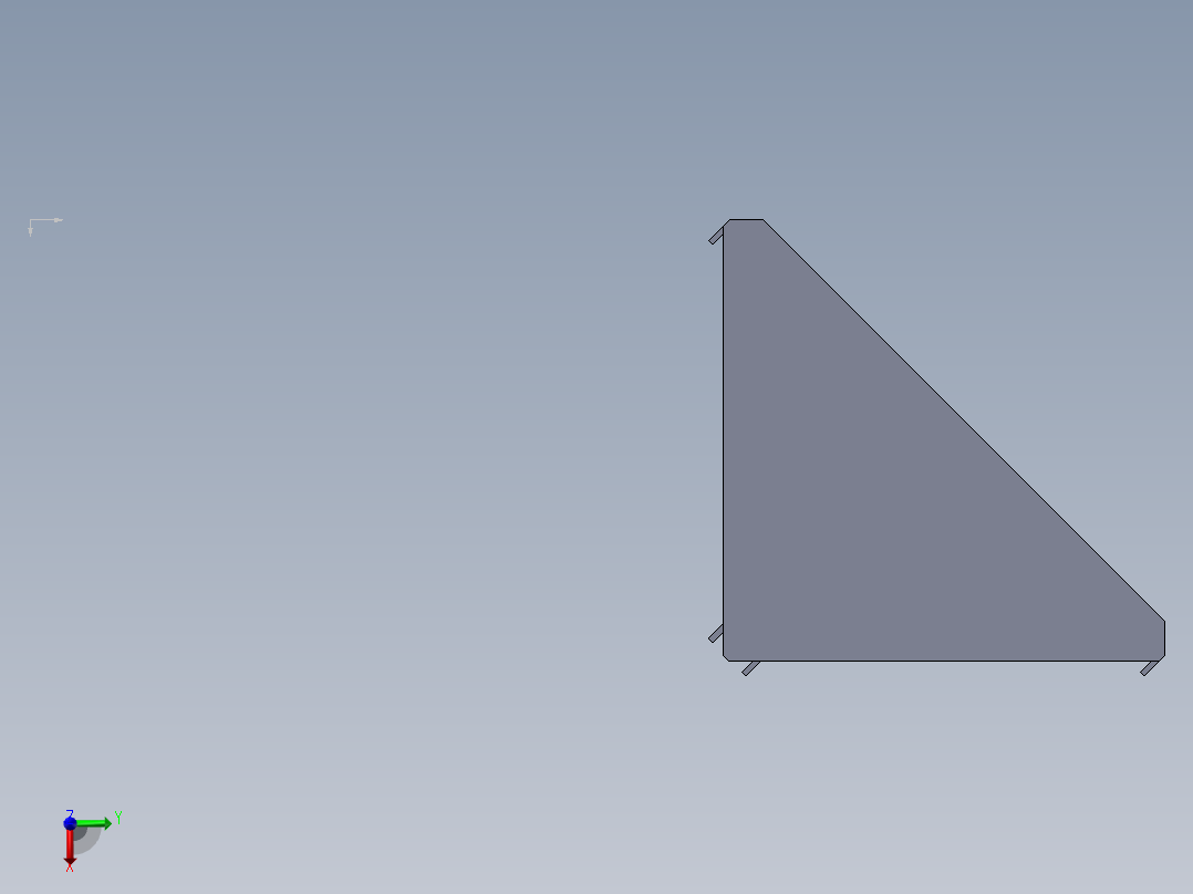 铝型材及其附件3.21.40.4080.SLDPRT左视图