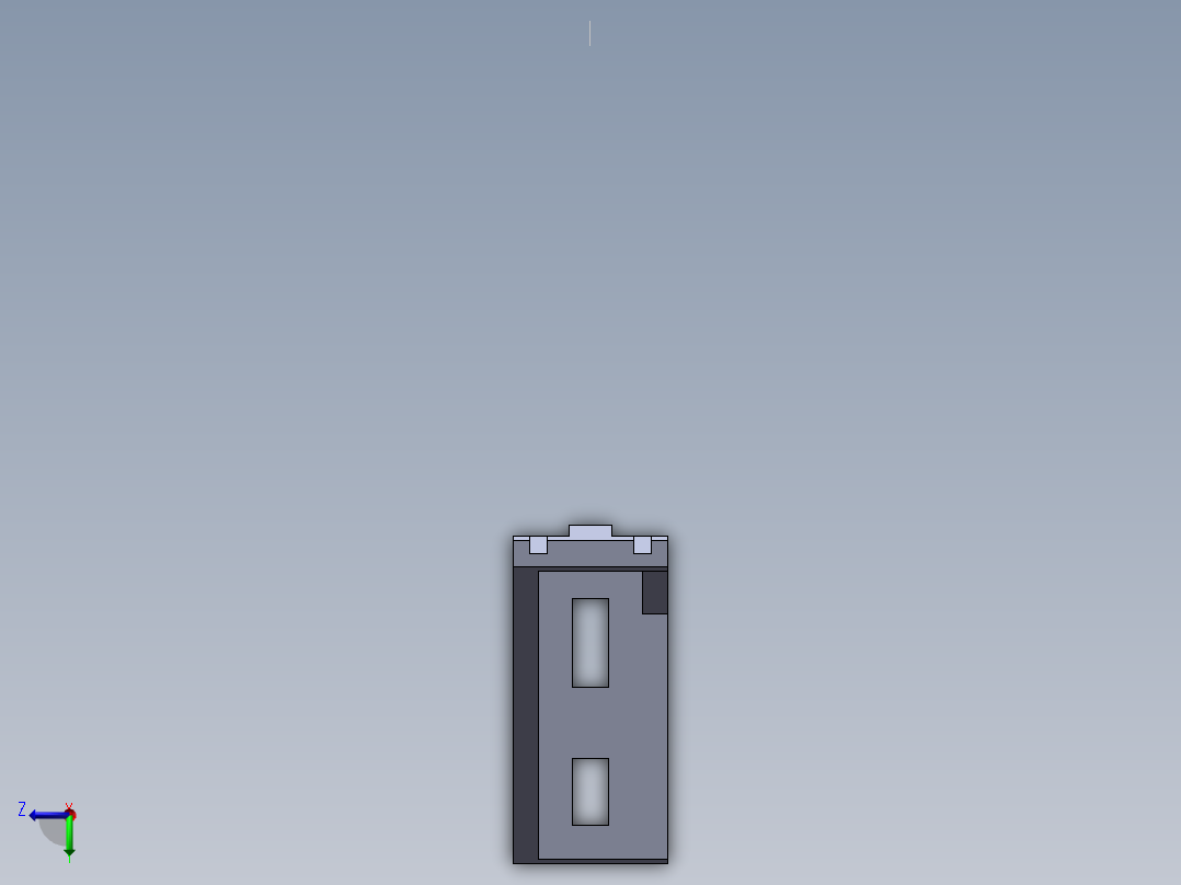 铝型材及其附件3.21.40.4080.SLDPRT俯视图