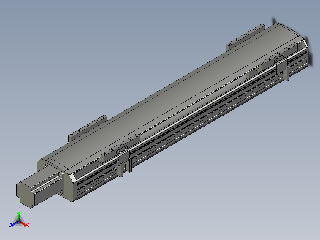 直线模组WG-LHA12-S500-M设计图纸