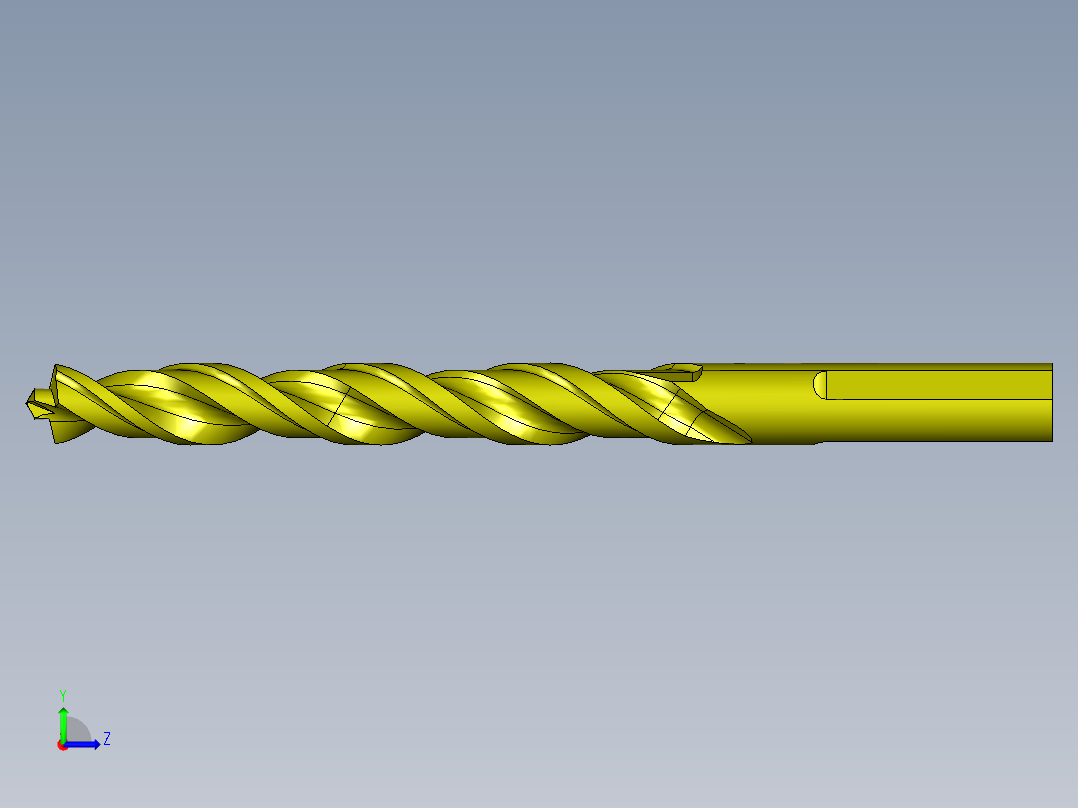 电钻 钻头1 (130)左视图