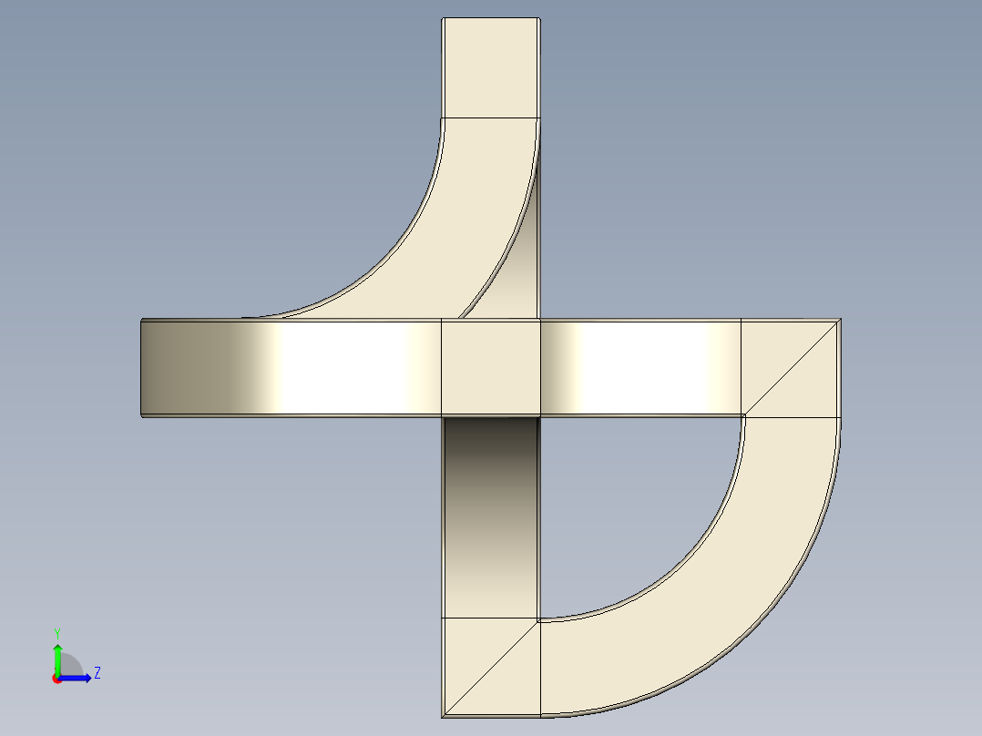 金属艺术左视图