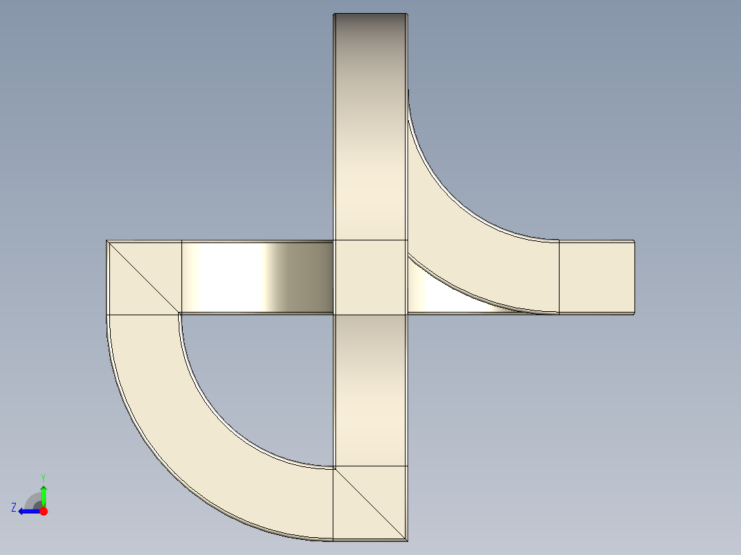 金属艺术右视图