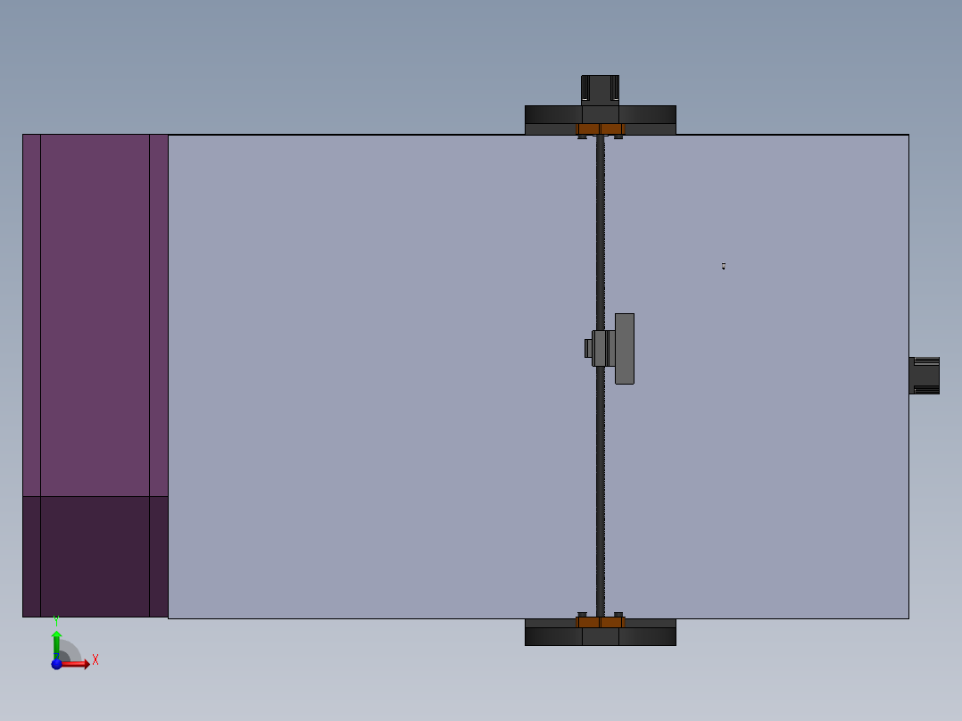 微型激光雕刻机前视图