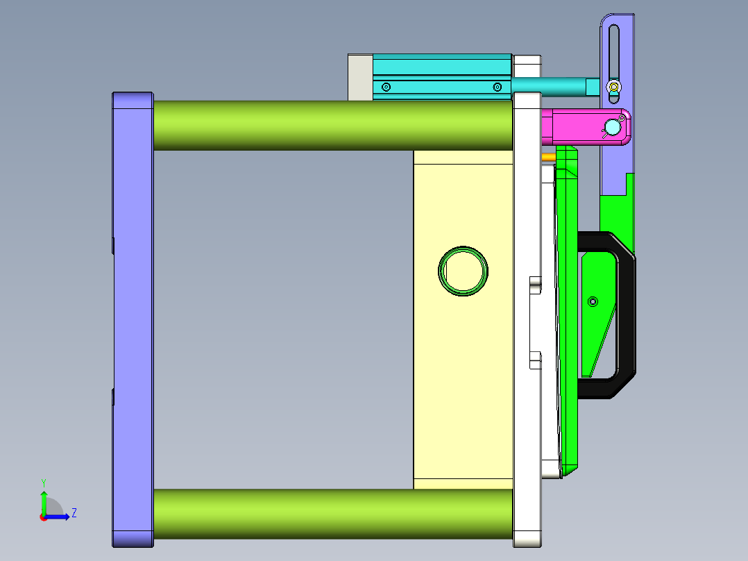 UX390-D-CY-CNC3-0413左视图