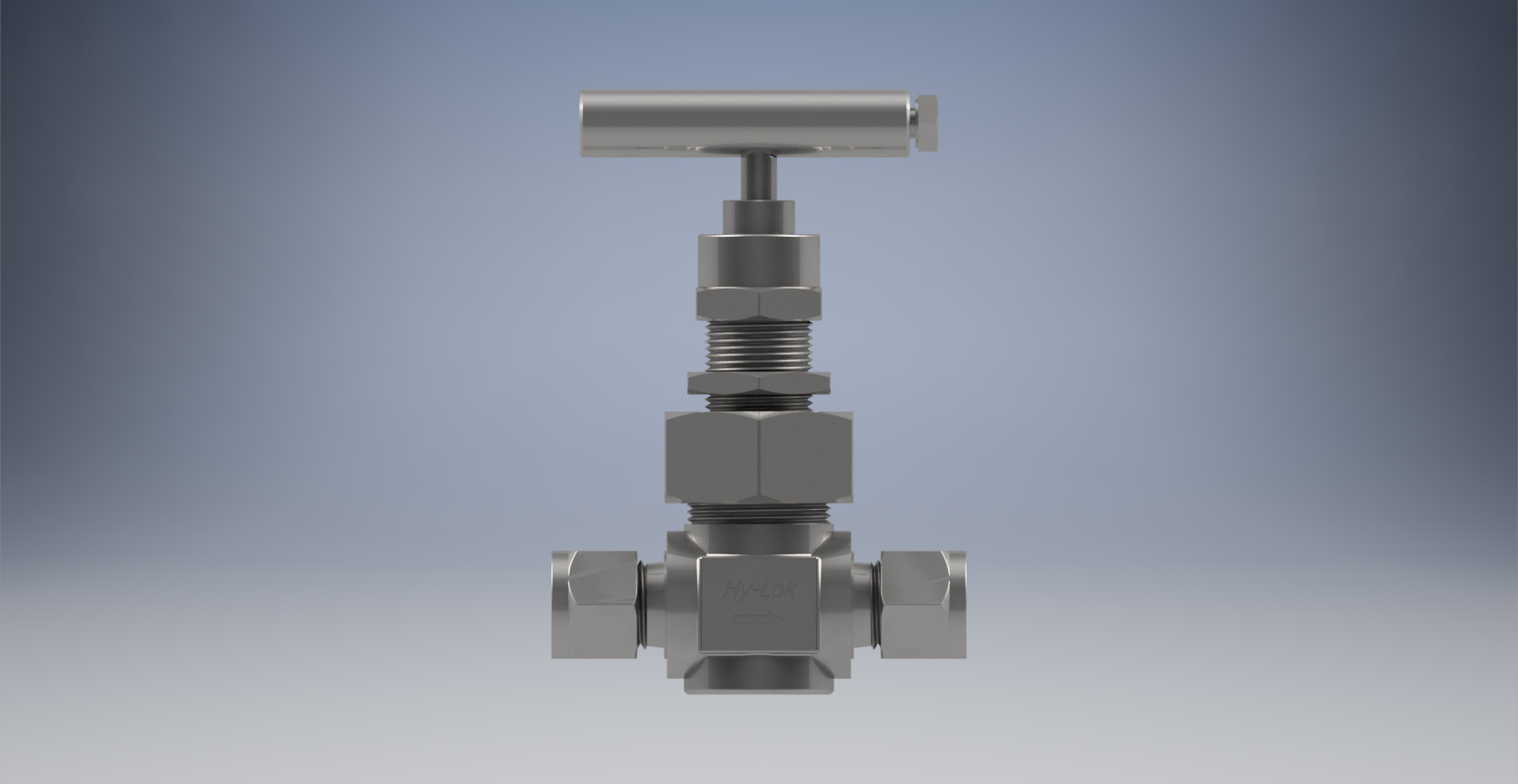 不锈钢严酷应用活接头阀盖针阀，GB系列，调节杆