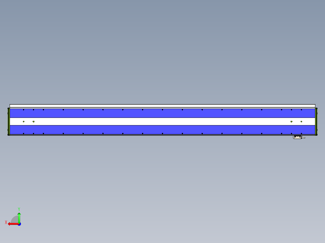 威洛博LC系列3d模型模组LC14S2Y-S1300后视图