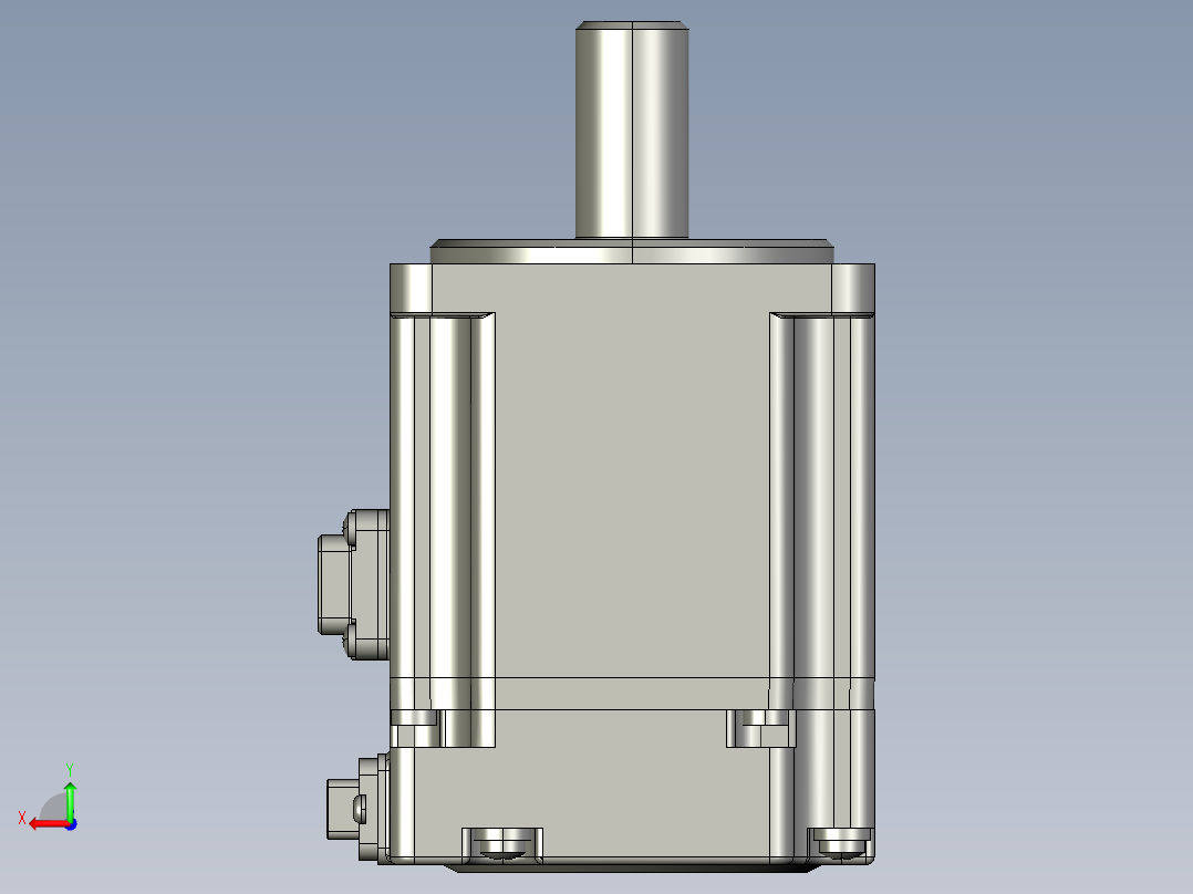 电机MS6H-60TH30B3-20P2.STEP后视图