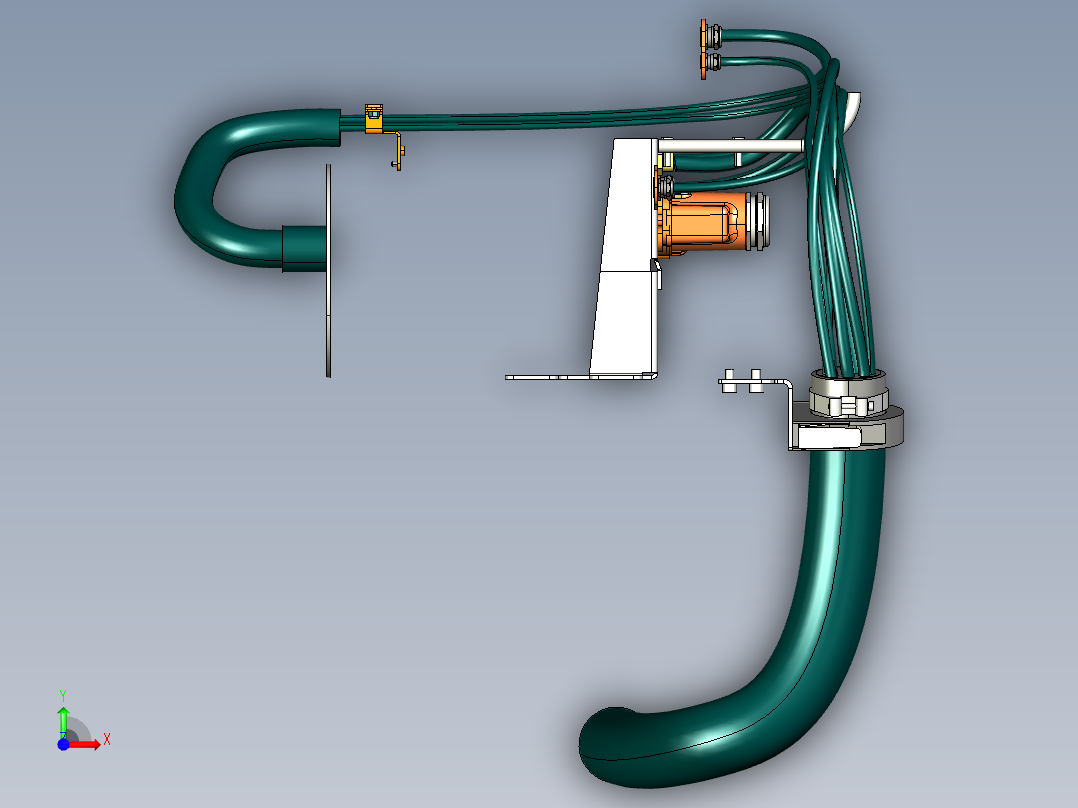 ABB全系列机器人3-3D模型 (121)前视图