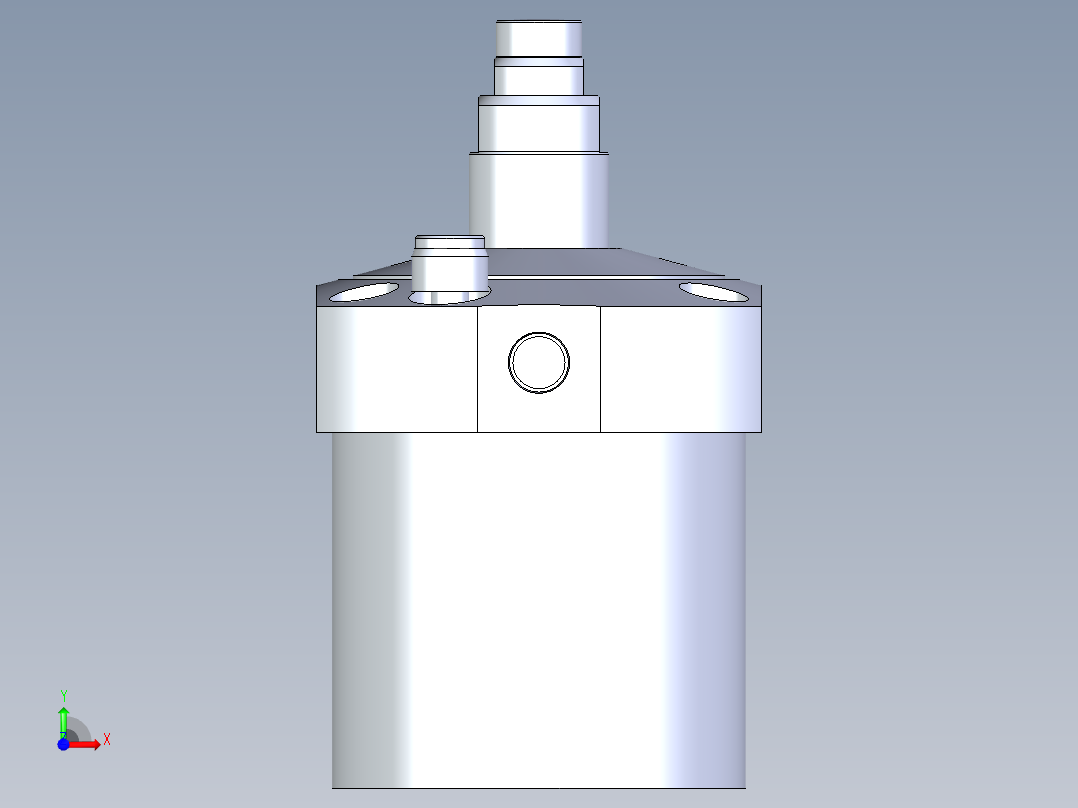 KOSMEKLC0652-SxM-E多系列多零件图纸模型前视图