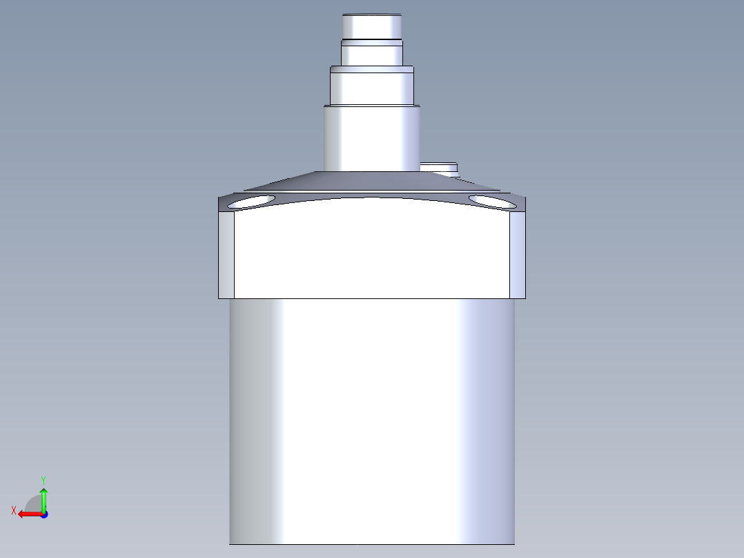 KOSMEKLC0652-SxM-E多系列多零件图纸模型后视图