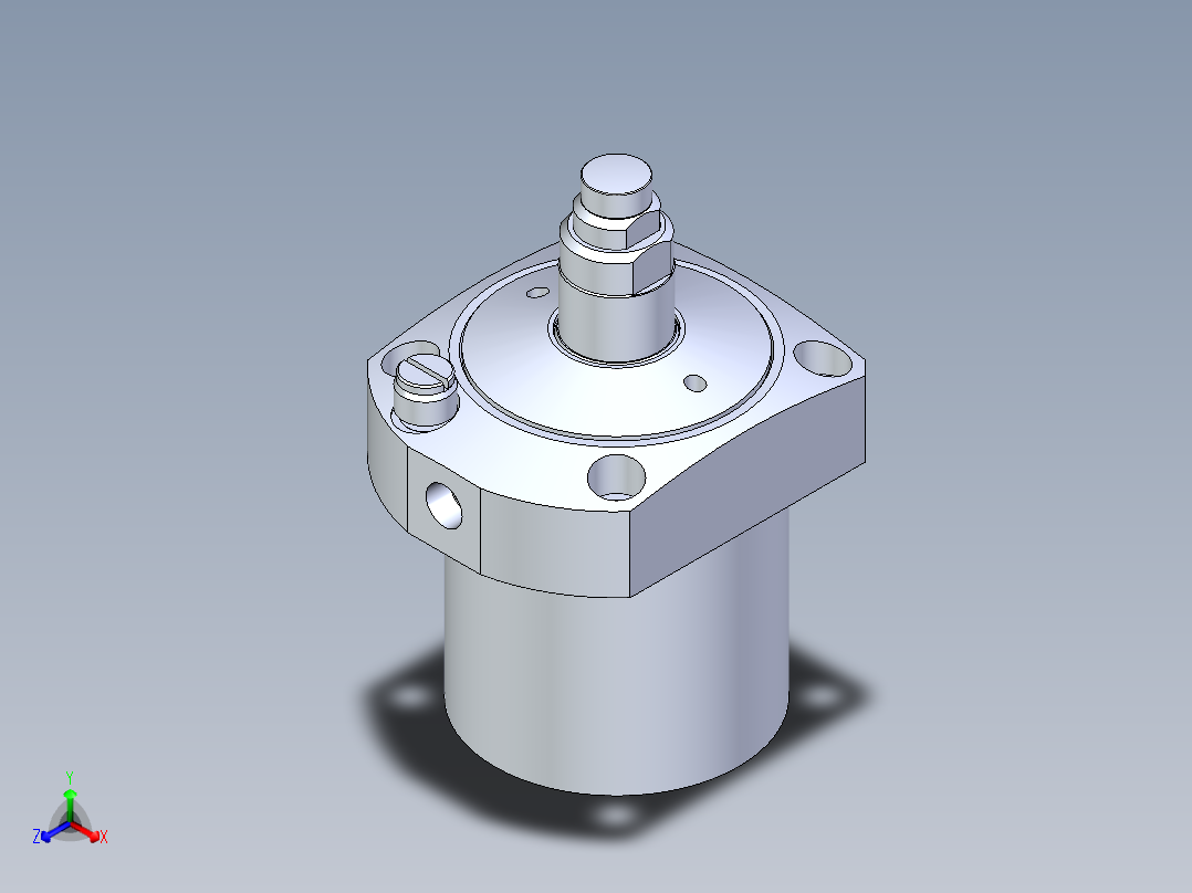 KOSMEKLC0652-SxM-E多系列多零件图纸模型正等轴测图