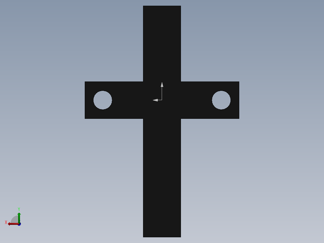 直线模组LHA22-4设计图纸后视图