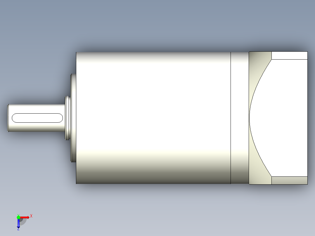 直齿PLE120-L3-LC 22-110-145-M8.stp俯视图